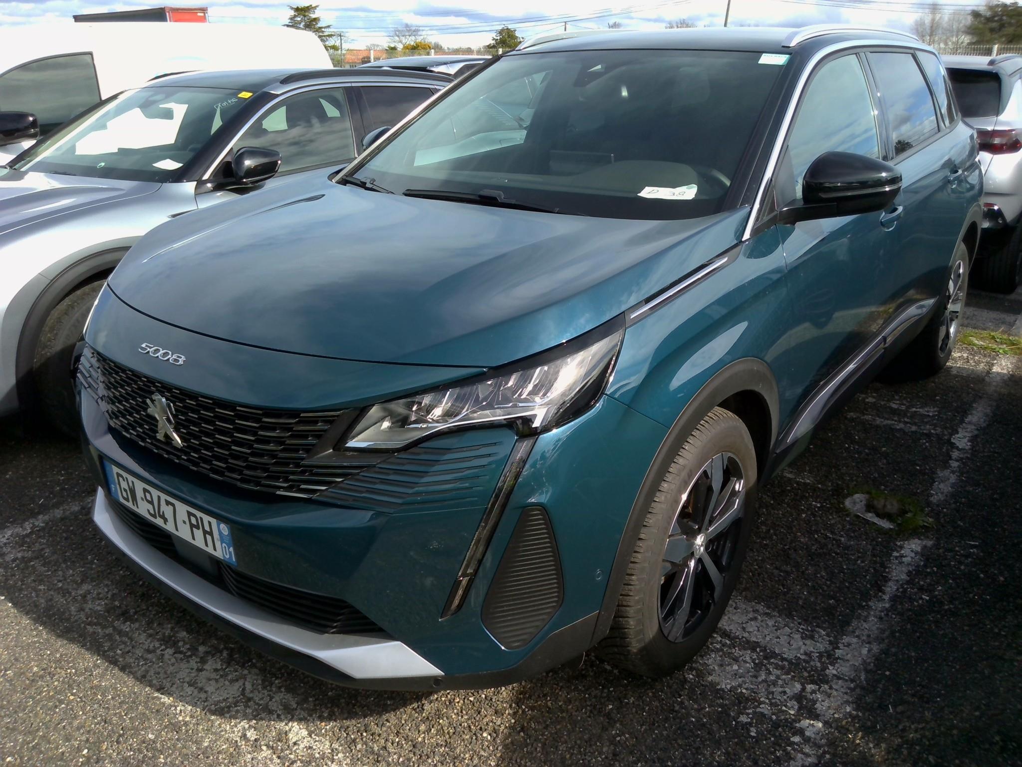 PEUGEOT 5008 BlueHDi 130ch S&S EAT8 Allure Pack d'occasion