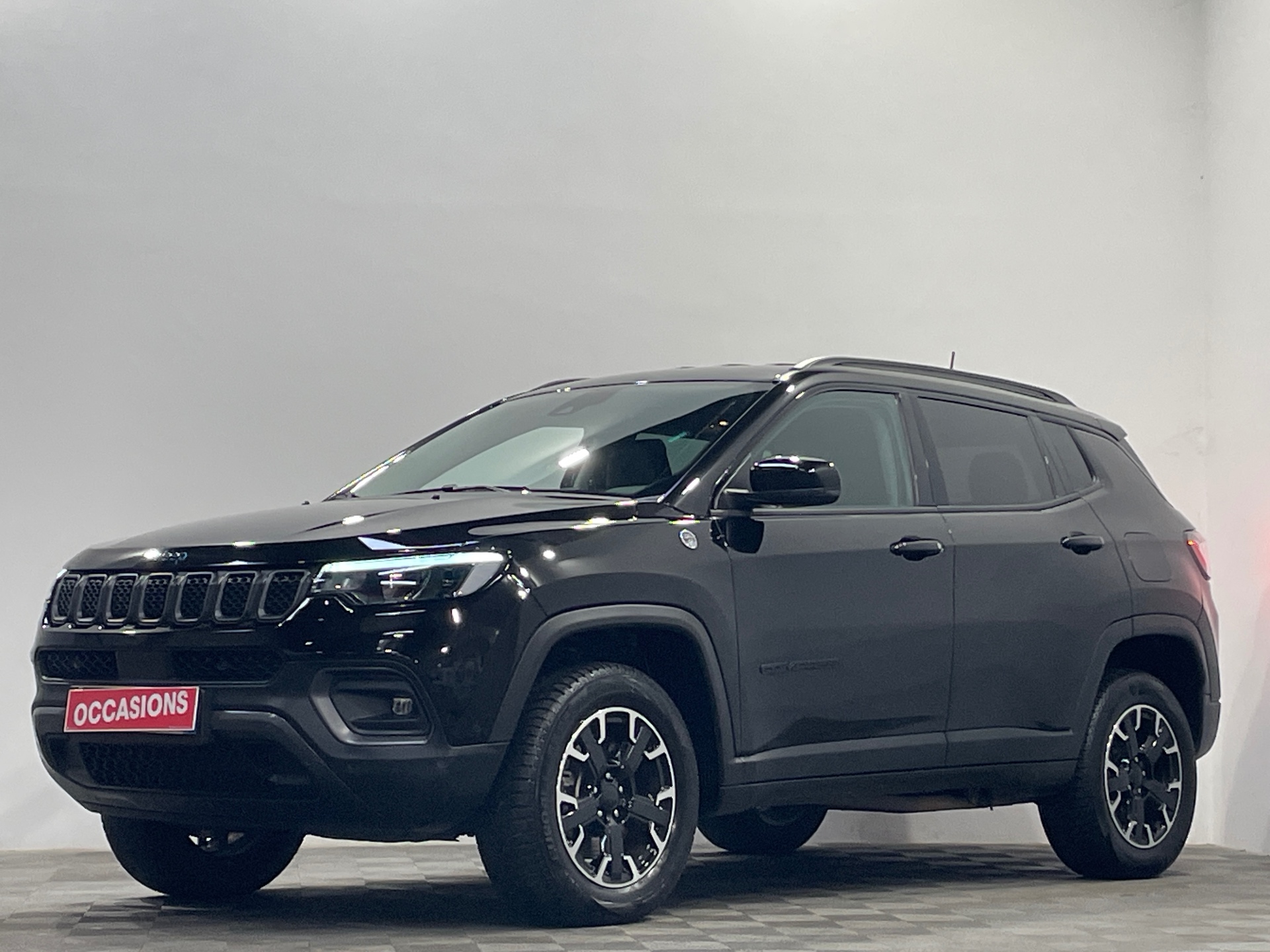 JEEP COMPASS 1.3 PHEV T4 240 ch 4xe eAWD Trailhawk d'occasion